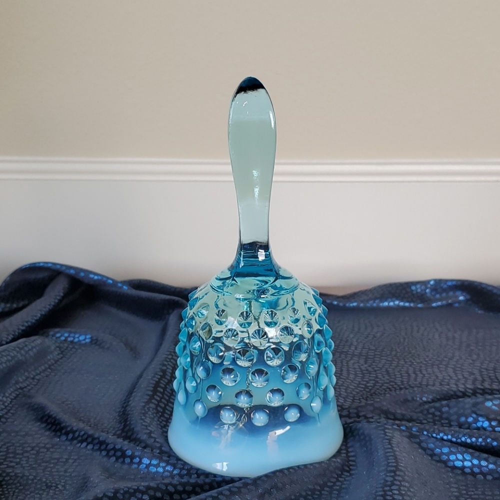 BLUE OPALESCENT BELL